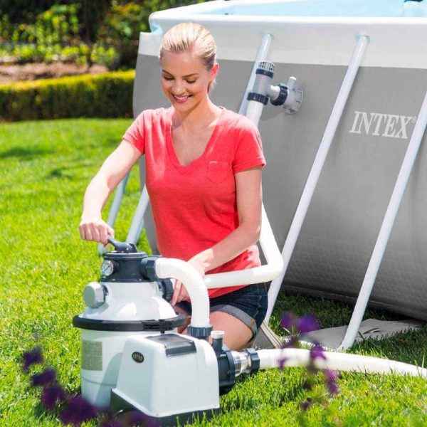 Pompa con Filtro a Sabbia Krystal Clear® Intex da 5700 L/h - 26644 - immagine 2