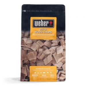 Chips di legno di faggio per affumicare tutti i tipi di carne, pesce e formaggi.