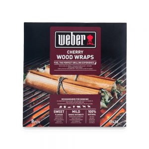 Wraps per Affumicatura in Ciliegio, set da 8 Weber - 17628