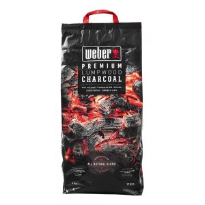 Carbone di legna naturale a rapida accensione, ideale per tutti i tipi di barbecue a carbone.