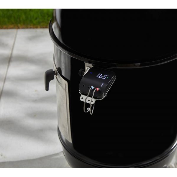 Kit composto da 6 componenti in acciaio inox per posizionare il termometro Weber Connect su diversi modelli di barbecue