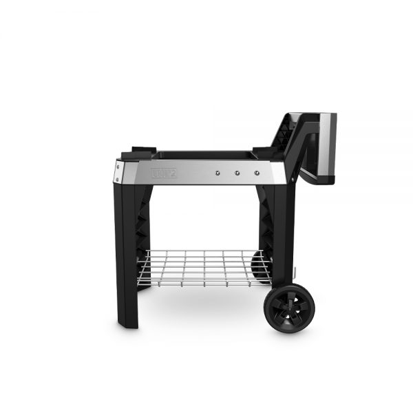 Robusto carrello compatibile con tutti i barbecue della linea Weber Pulse