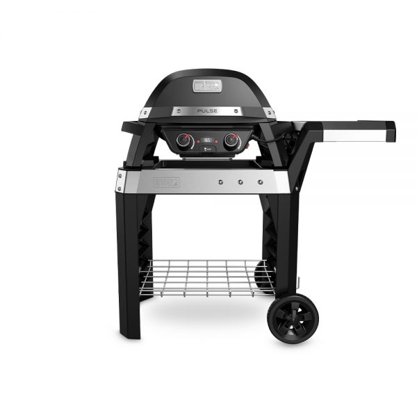 Robusto carrello compatibile con tutti i barbecue della linea Weber Pulse