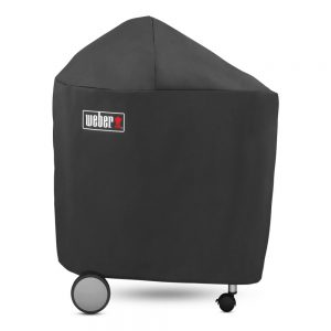 Copertura di alta qualità compatibile con il barbecue a carbone carrellato Performer GBS.