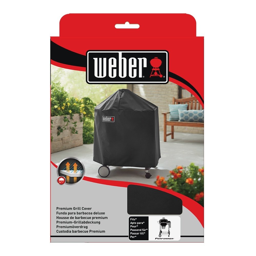 Copertura di alta qualità compatibile con il barbecue a carbone carrellato Performer GBS.