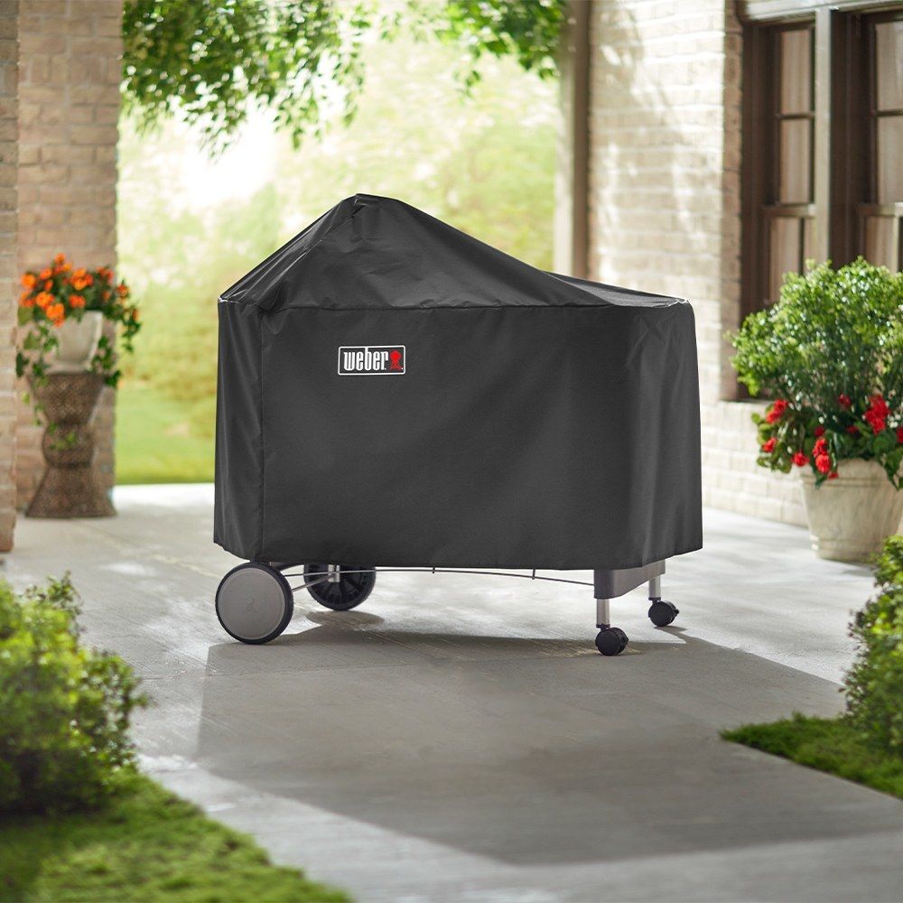 Copertura di alta qualità compatibile con i barbecue Performer Premium e Performer Deluxe.