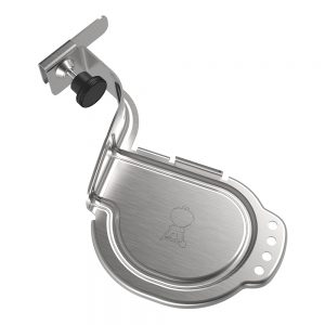 Staffa di supporto in acciaio inox per iGrill compatibile con tutti i barbecue a carbone Weber.