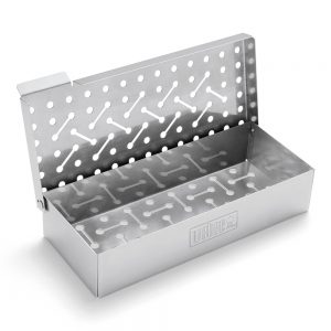 Affumicatoio universale in acciaio inox compatibile con tutti i barbecue.
