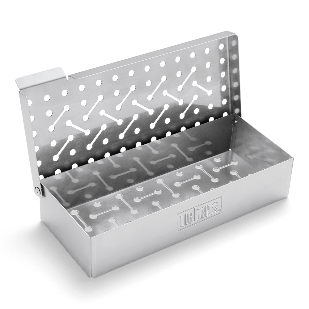 Affumicatoio universale in acciaio inox compatibile con tutti i barbecue.