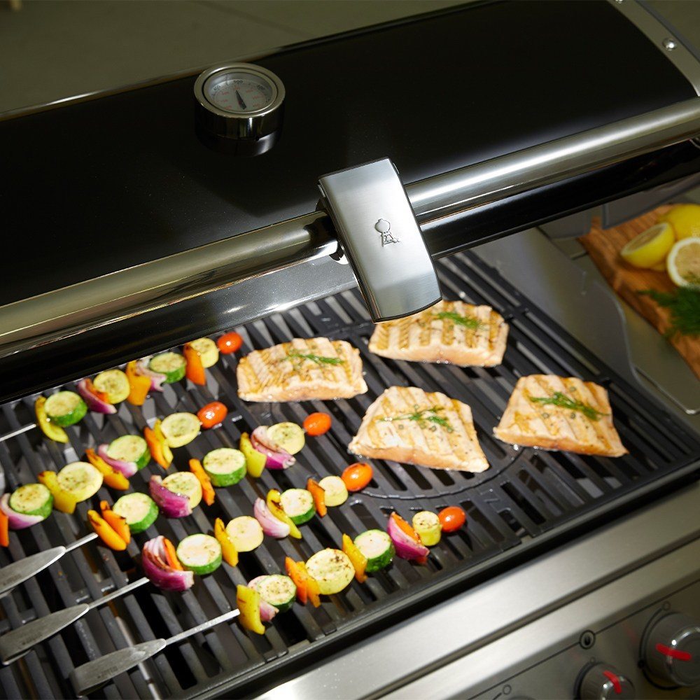 Lampada Grill 'n Go a batteria per maniglia compatibile con tutti i modelli di barbecue a Gas