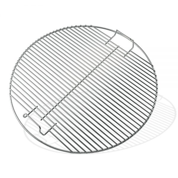 Griglia di cottura in acciaio cromato compatibile con tutti i barbecue a carbone Weber da 47 cm.