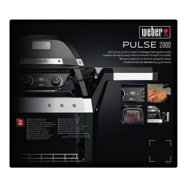 Barbecue Elettrico Weber Pulse 2000 con Carrello - immagine 5