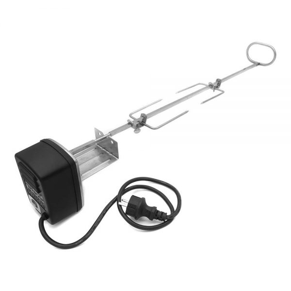 Girarrosto elettrico in acciaio inox compatibile con tutti i modelli di barbecue a gas Genesis serie 300