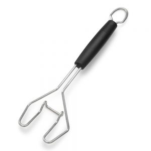 accessorio che permette di alzare e spostare facilmente la griglia rotonda e la griglia di rosolatura in ghisa Gourmet Barbecue System.
