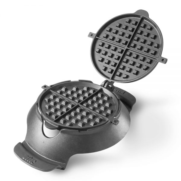 Accessorio in ghisa smaltata per waffle e sandwich Gourmet Barbecue System compatibile con tutti i barbecue GBS Weber.