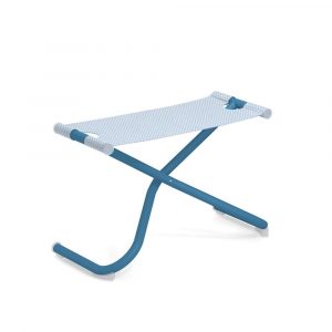 Poggiapiedi Pieghevole Snooze Emu - Blu/Celeste