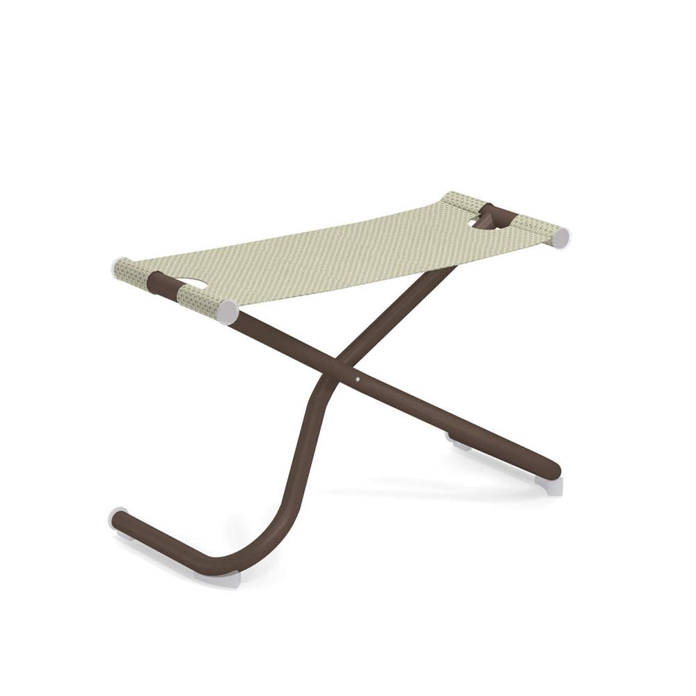 Poggiapiedi Pieghevole Snooze Emu - Marrone/Beige