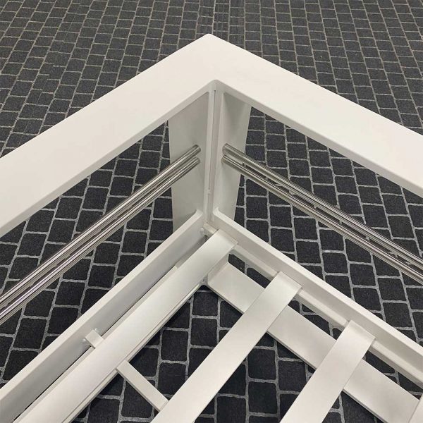 Salotto da Esterno Saint Tropez in Alluminio MV Outdoor - Bianco - immagine 4