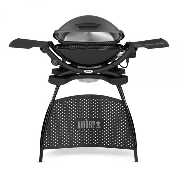 Barbecue Elettrico Weber Q 2400 con Stand - Dark Grey