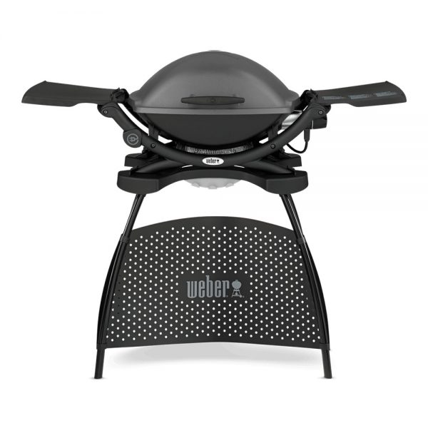 Barbecue Elettrico Weber Q 2400 con Stand - Dark Grey