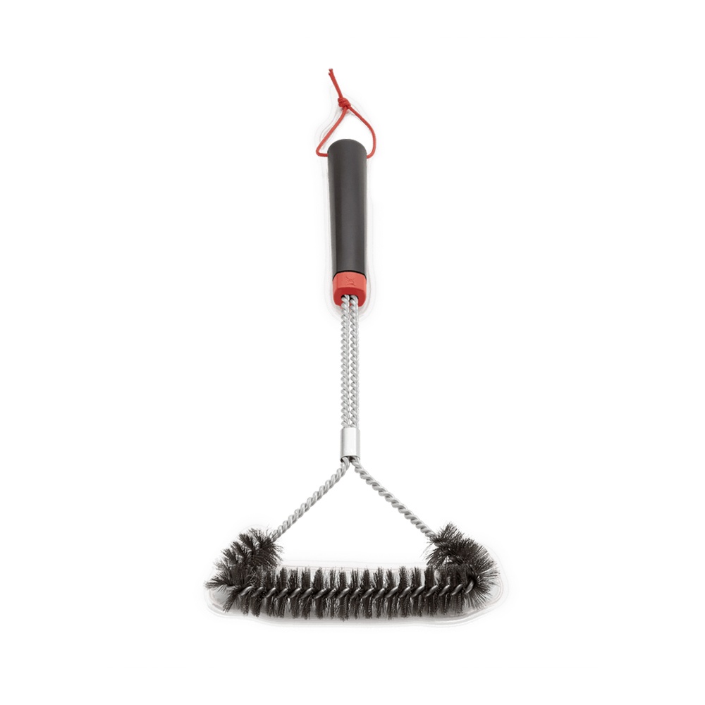 Spazzola a T per Griglie con Setole in Acciaio Weber - 6278