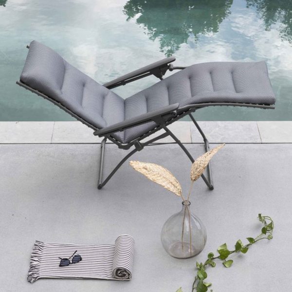 Poltrona Sdraio Evolution BeComfort® LaFuma - Silver