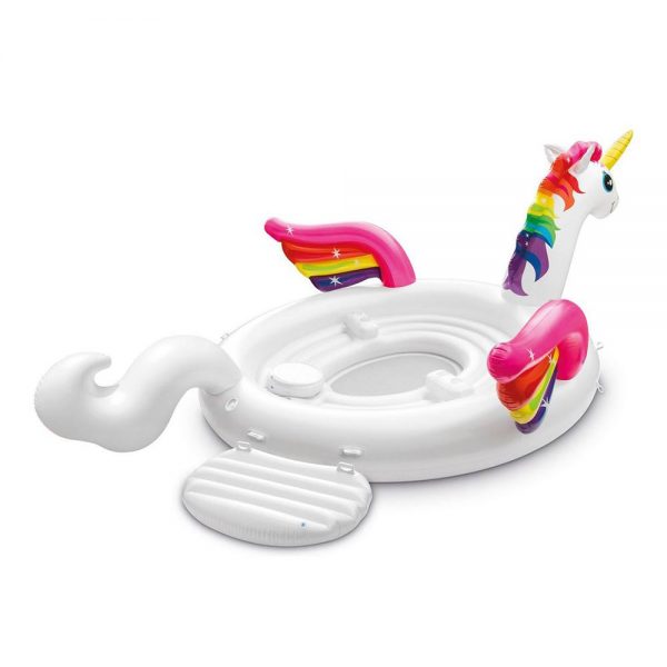 Isola Party Unicorno Gonfiabile Intex - 57266 - immagine 3