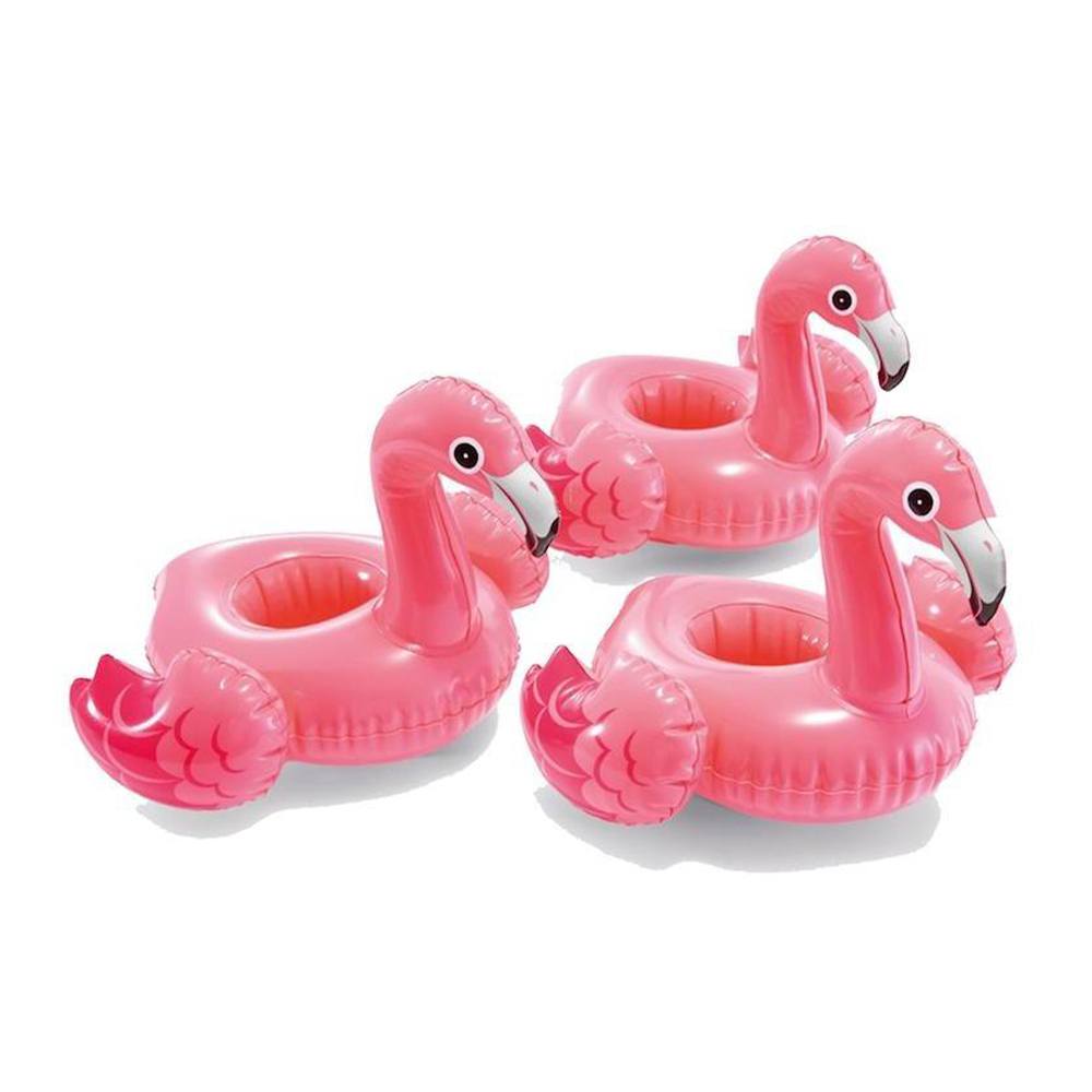 Portabicchieri Fenicottero Gonfiabili, set da 3 Intex - 57500