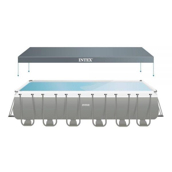 Telo di Copertura per Piscina Ultra XTR Frame da 732 x 366 cm Intex - 18936