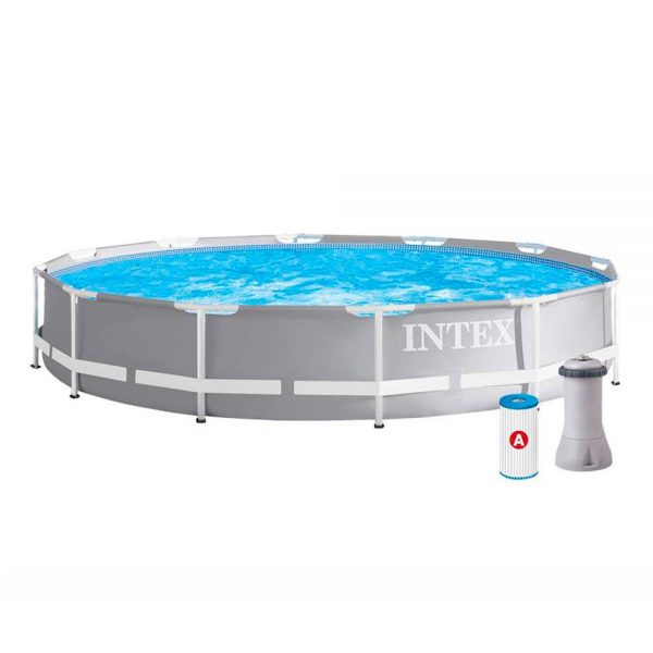 Piscina Fuori Terra Intex Prisma Ø 366 x H 76 cm - 26712