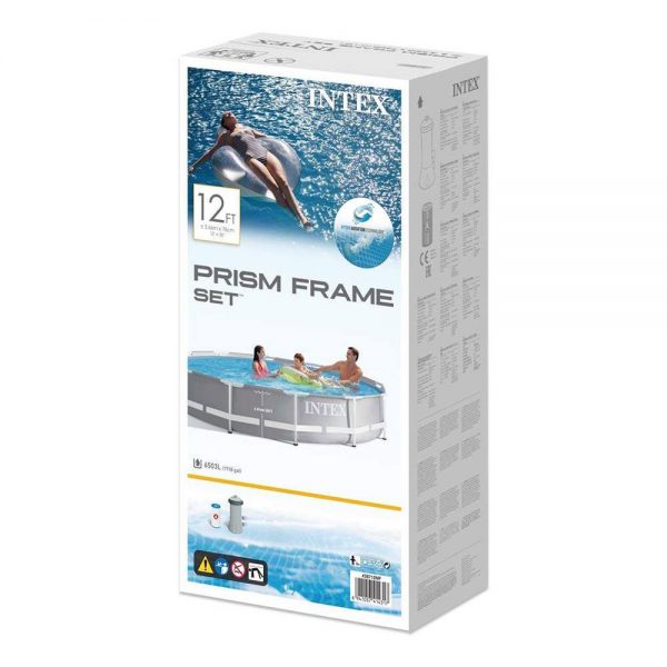 Piscina Fuori Terra Intex Prisma Ø 366 x H 76 cm - 26712