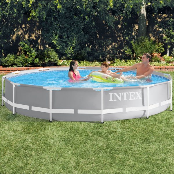 Piscina Fuori Terra Intex Prisma Ø 366 x H 76 cm - 26712