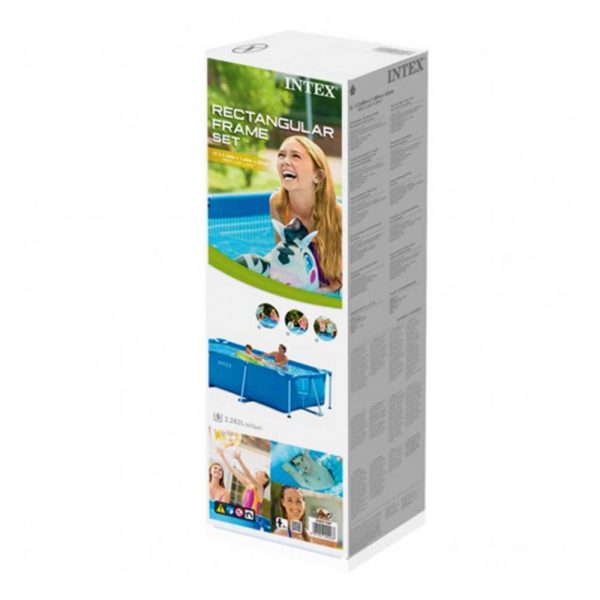 Piscina Fuori Terra Intex Frame 260 x 160 x H 65 cm - 28271