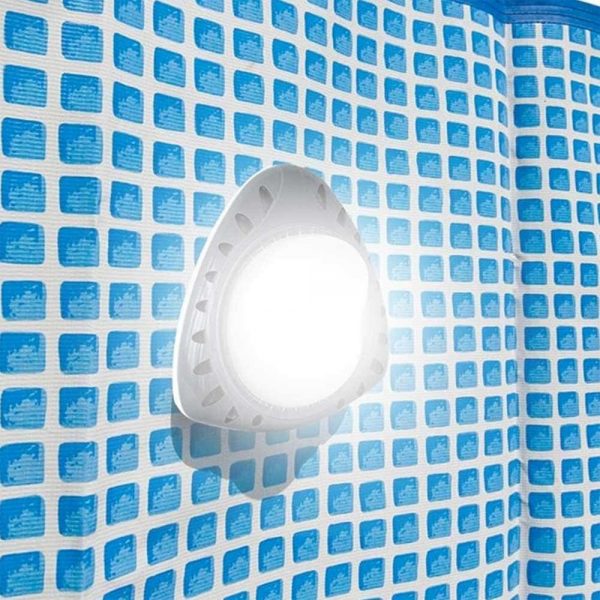Faro magnetico a luce bianca compatibile con tutte le piscine Intex