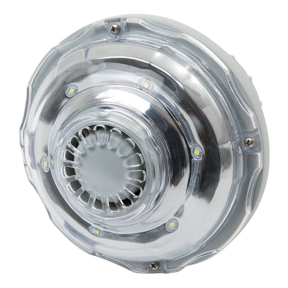Luce a LED con funzione idroelettrica compatibile con le bocchette Intex con attacchi da 38 mm.