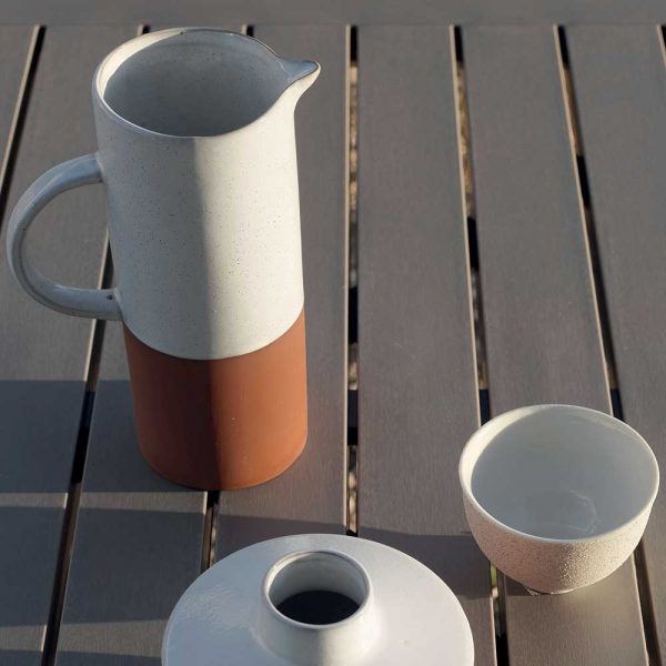 Tavolo Allungabile Alloro in Alluminio e Resina, 140/210 x 100 cm Nardi - Tortora - immagine 6