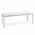 Tavolo Allungabile Rio ALU in Alluminio, 140/210 x 85 cm Nardi - Bianco