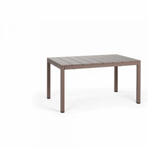 Tavolo Allungabile Rio ALU in Alluminio, 140/210 x 85 cm Nardi - Tortora - immagine 5