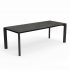 Tavolo Allungabile Milo in Alluminio e Ceramica, 160/215 x 95 cm Talenti - Antracite