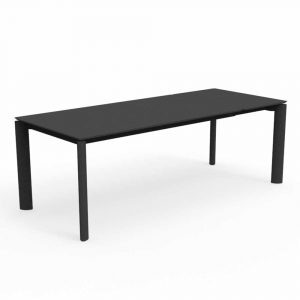 Tavolo Allungabile Milo in Alluminio, 160/215 x 95 cm Talenti - Antracite