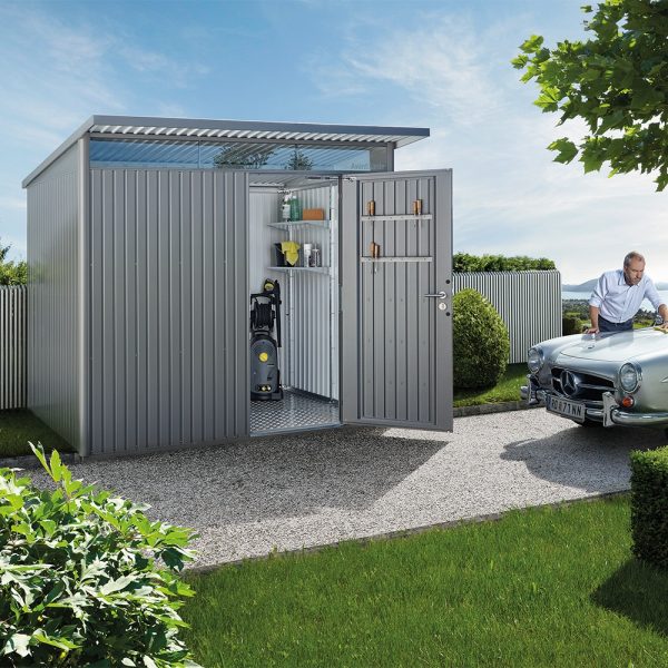 Casetta Porta Attrezzi per Esterno AvantGarde® A6 Biohort - 260 x 260 cm - immagine 3