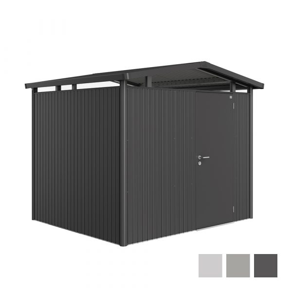 Casetta Porta Attrezzi per Esterno Panorama® P3 Biohort - 273 x 238 cm