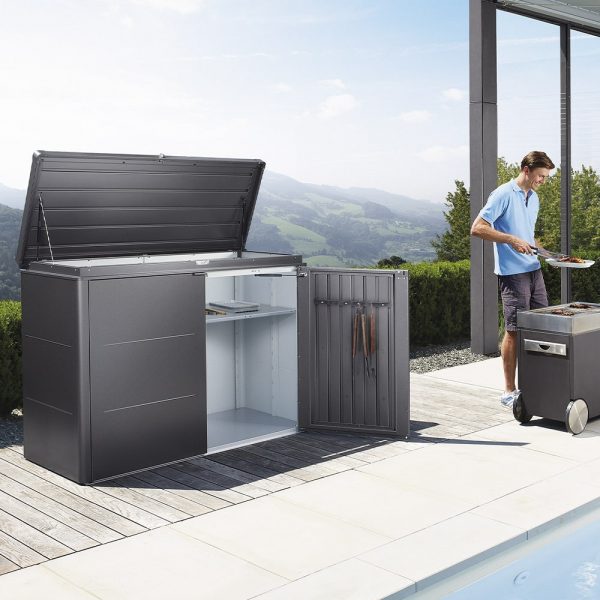 Contenitore per Esterno HighBoard Biohort - 160 x 70 x H 118 cm - immagine 2
