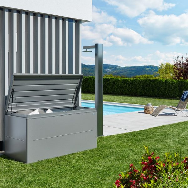 Baule per Esterno LoungeBox® Biohort - 160 x 70 x H 83 cm - immagine 4