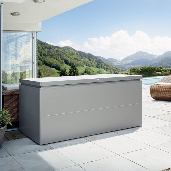 Baule per Esterno LoungeBox® Biohort - 160 x 70 x H 83 cm - immagine 2