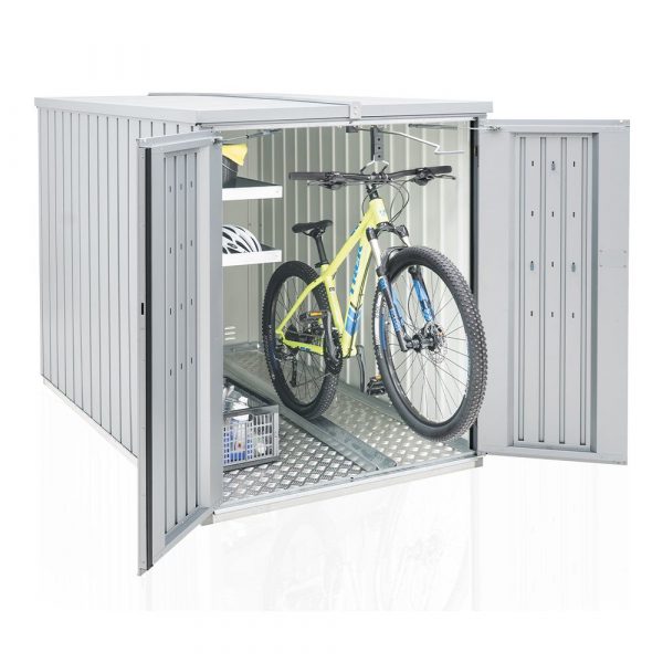 Contenitore per Esterno MiniGarage Biohort - 145 x 203 x H 150 cm - immagine 3