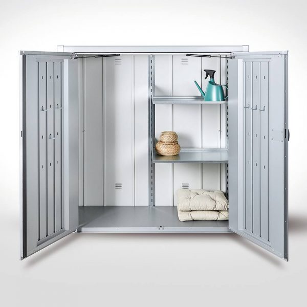 Armadio da Esterno Romeo® L Biohort - 132 x 87 x H 140 cm - immagine 4