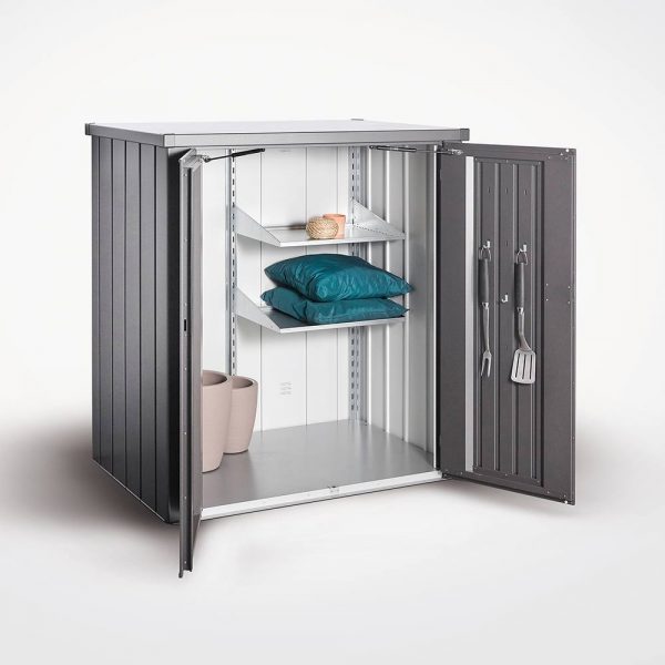 Armadio da Esterno Romeo® L Biohort - 132 x 87 x H 140 cm - immagine 5