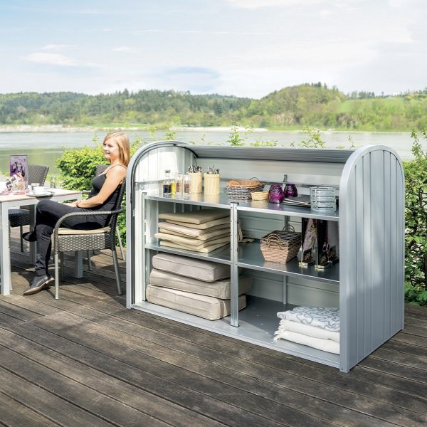 Contenitore per Esterno StoreMax Biohort - 163 x 78 x H 120 cm - immagine 3