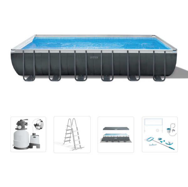 Piscina Fuori Terra Intex Ultra XTR™ Frame a Sale 732 x 366 x H 132 cm Combo - 26368